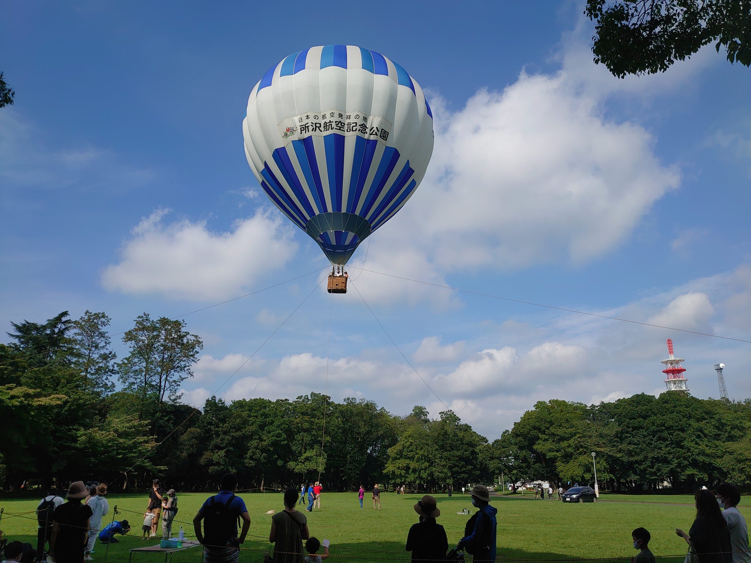 所沢航空記念公園 早起きして「ふわり」熱気球体験 ２０２４年の ...